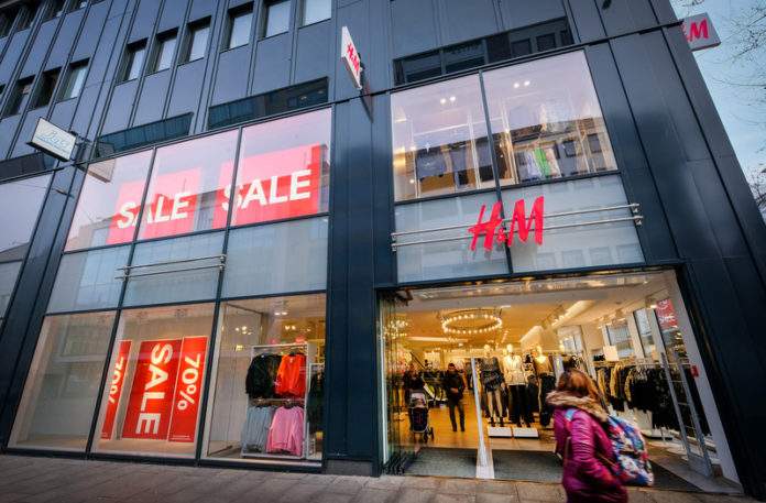 HM apologized after a widespread outcry over a promotional image